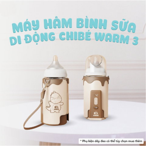  Máy hâm bình sữa di động Chibe CB021 