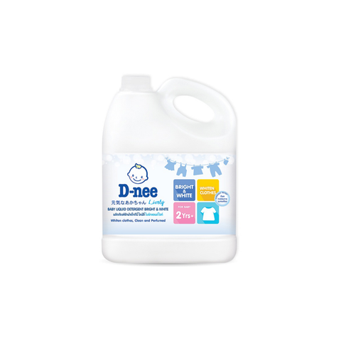  Dnee- Dung dịch giặt xả quần áo GĐ Trắng 3000ml 