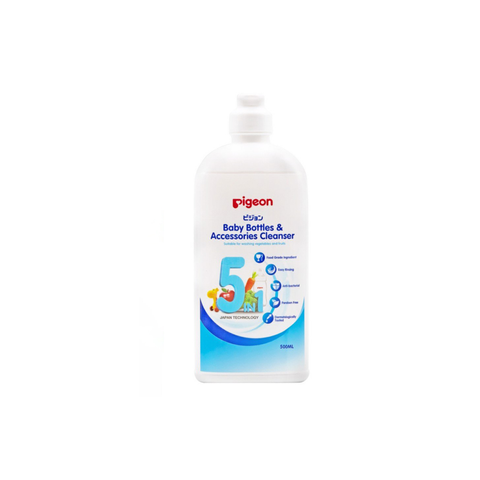  Dung dịch súc rửa bình sữa & phụ kiện Pigeon 500ml - Chai 