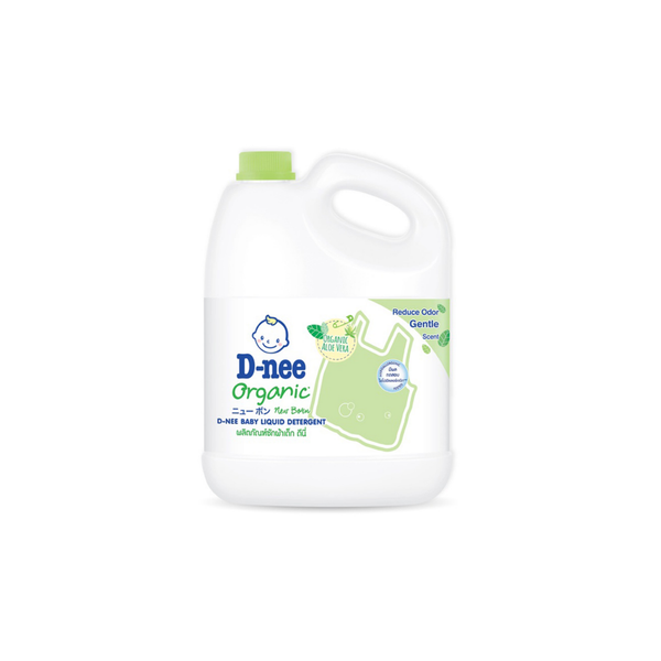  Dnee- Dung dịch giặt xả quần áo TE Organic xanh lá 3000ml 