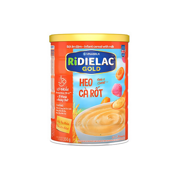  Bột ăn dặm Ridielac vị heo cà rốt (350g) 