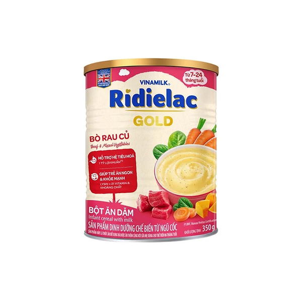  Bột ăn dặm Ridielac vị bò rau củ (350g) 