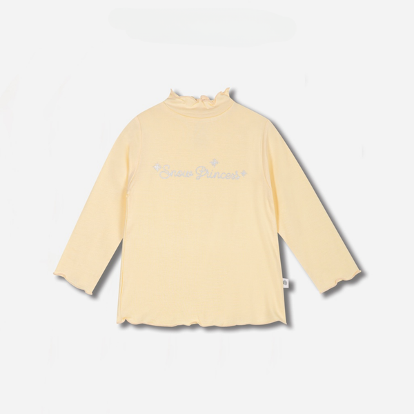  Chaang - Áo cổ ba phân Snow vàng 6M 