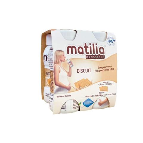  Sữa bầu Matilia Pháp vị bánh quy (4 chai x 200ml) 