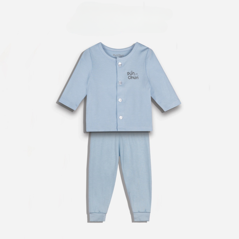  Chaang - Bộ dài cúc giữa Punchun xanh biển 6M 