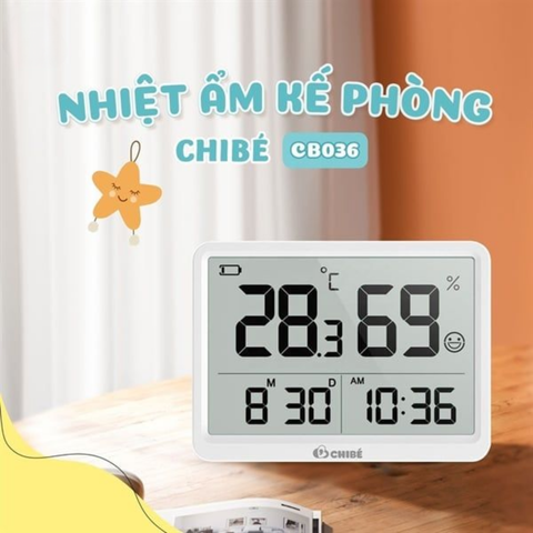  Nhiệt kế ẩm Chibe CB036 
