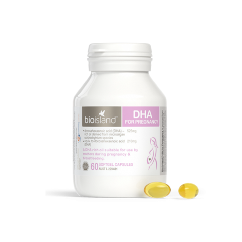  Viên uống bổ sung DHA bà bầu Bio Island cho bà bầu (60 viên) 