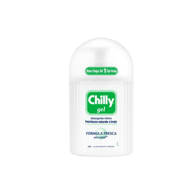  Dung dịch vệ sinh phụ nữ Chilly Gel xanh lá loại mát lạnh (200ml) 