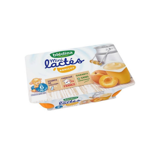  Sữa chua Bledina vị đào 6M+ (55g x 6 hộp) 