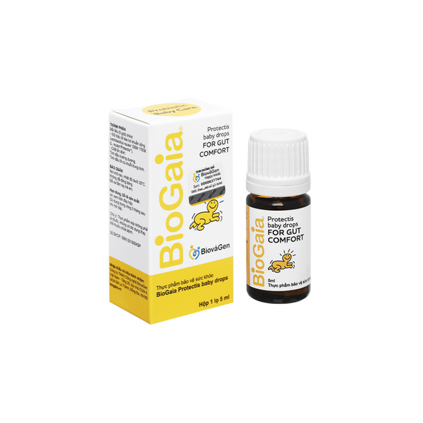  Men vi sinh BioGaia Protectis Baby Drops Thụy Điển bổ sung lợi khuẩn cho đường tiêu hóa (5ml) 