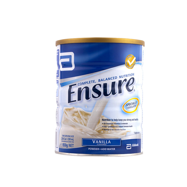  Sữa bột Ensure Úc vị vani (850g) 