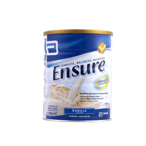  Sữa bột Ensure Úc vị vani (850g) 
