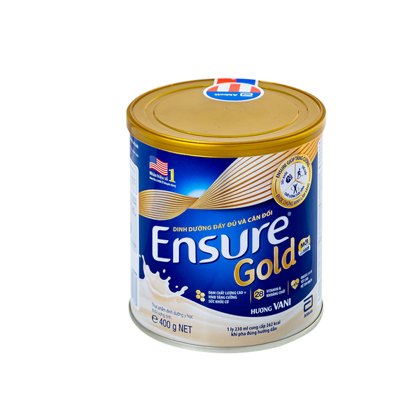  Sữa bột Ensure Gold vị vani (400g) 