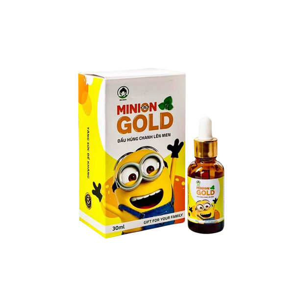  Dầu húng chanh lên men Dr.Maya Minion Gold (30ml) 