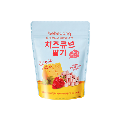  Phô mai sấy lạnh Bebedang vị dâu tây 6M+ (16g) 