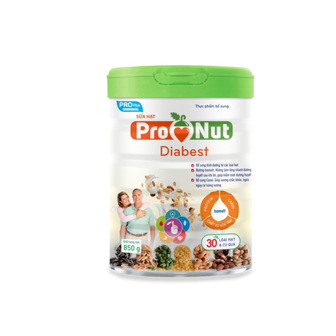  Sữa hạt Pro Nut Diabest 30 loại hạt & củ quả (850g) 