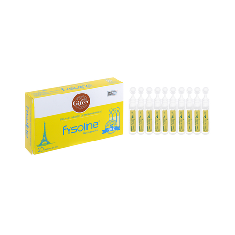  Dung dịch nước muối Fysoline Septinasal không chất bảo quản kháng khuẩn (5ml x 20 ống) 
