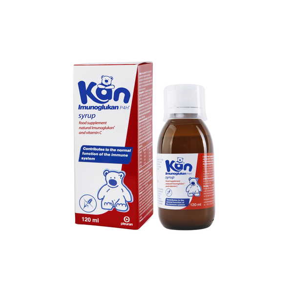  Syrup Kan Imunoglukan P4H Pleuran hỗ trợ tăng cường đề kháng ở trẻ em (120ml) 