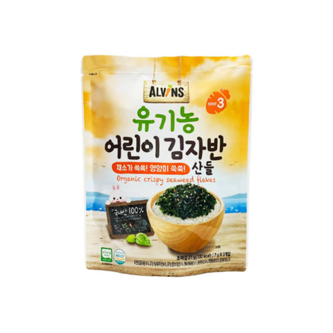  Rong biển rắc cơm hữu cơ vị rau củ Alvins 15M+ (21g) 