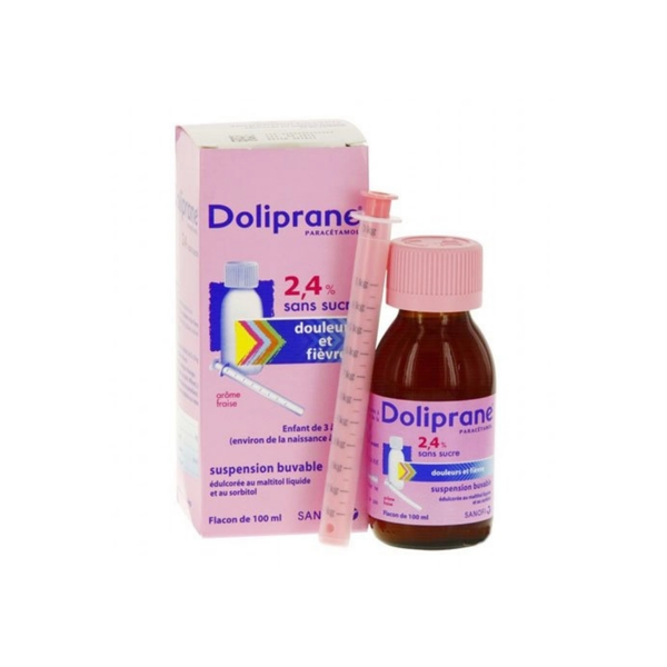  Siro hạ sốt Doliprane Pháp (100ml) 
