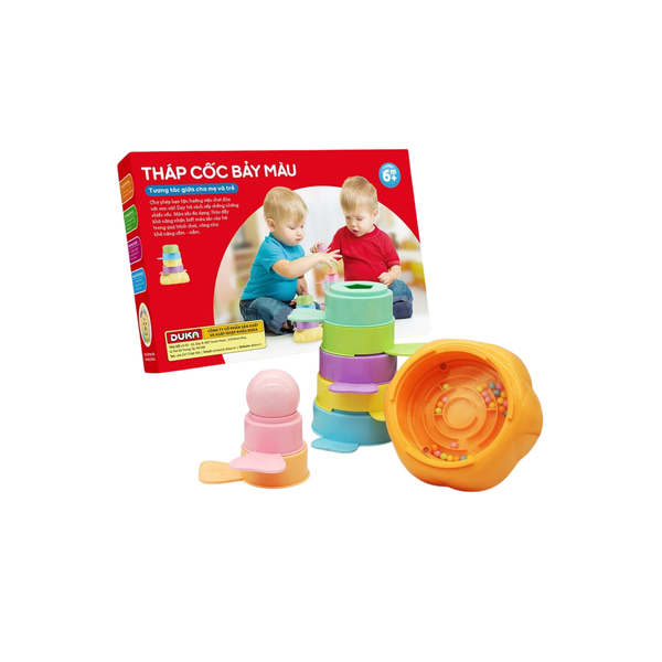  Duka - Tháp cốc bẩy màu 