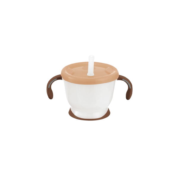  Richell - Cốc tập uống 3 giai đoạn ( Nâu trái đất ) 