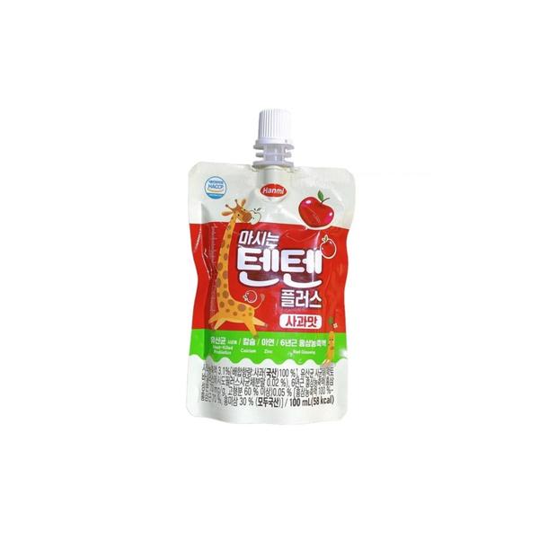  Nước trái cây hồng sâm Hanmi TenTen vị táo 12M+ (100ml) 