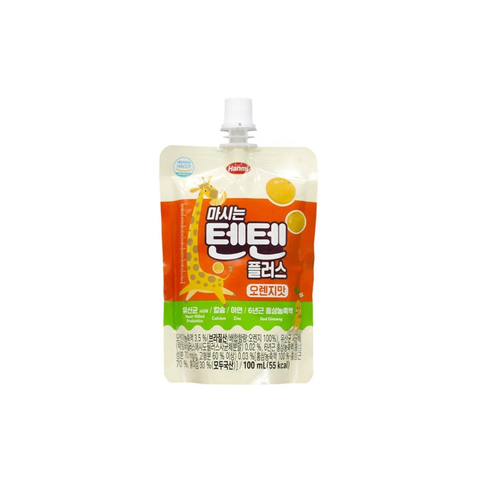  Nước trái cây hồng sâm Hanmi TenTen vị cam 12M+ (100ml) 