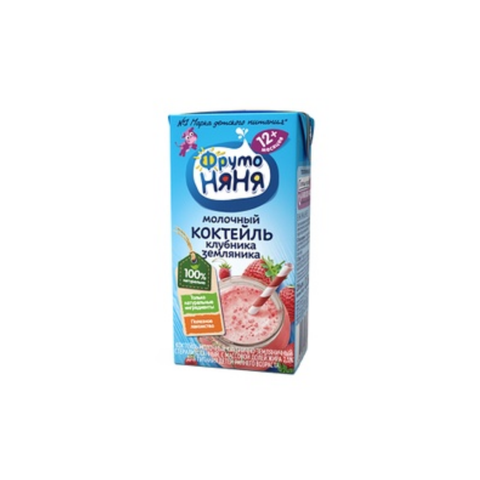  Sữa Cocktail Fruto vị dâu 12M+ (200ml) 