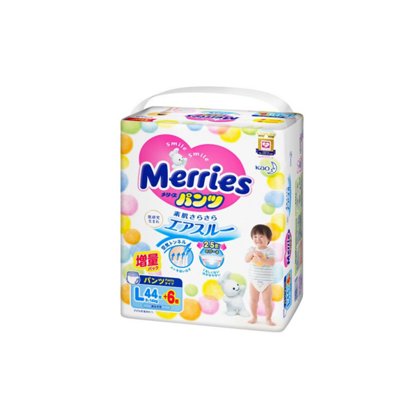  Tã quần Merries (CM) L44+6 
