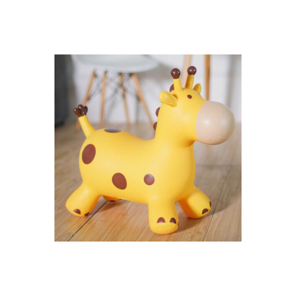  THÚ NHÚN BƠM HƠI HÌNH CON HƯƠU CHO BÉ 