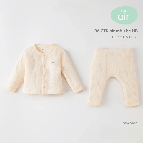  Nous - Bộ CTD air màu be NB 
