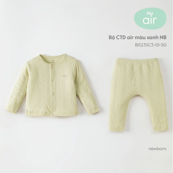  Nous - Bộ CTD air màu xanh NB 