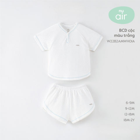  Nous-BCD cộc màu trắng 18M 