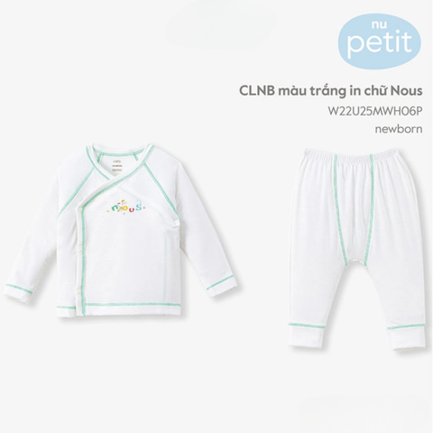  Nous - CLNB màu trắng in chữ Nous NB 