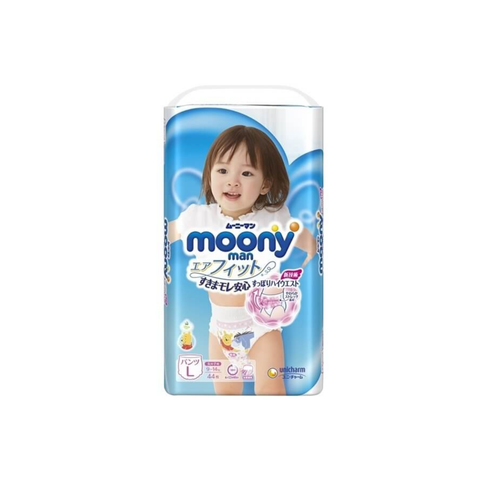  Bỉm quần Moony gái L44 