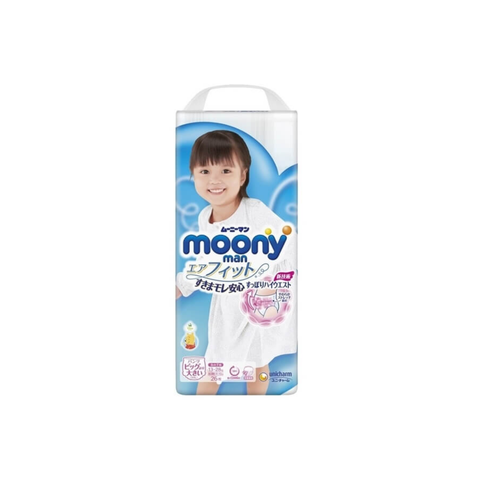  Moony - Bỉm quần bé gái XXL26 