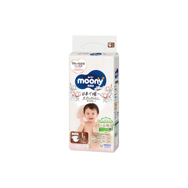  Tã dán Moony Natural L38 