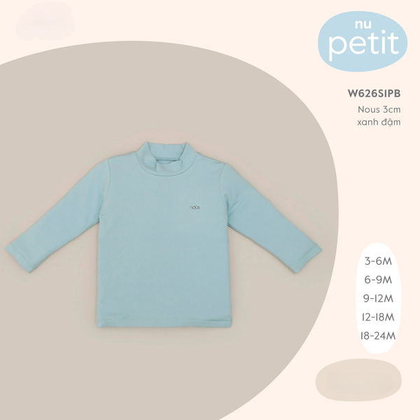  Nous 3cm xanh đậm 6M 