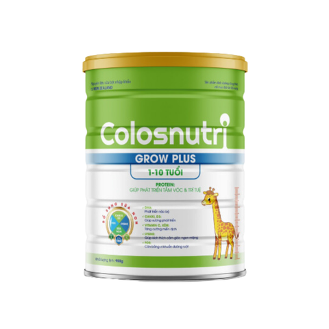  Sữa bột Colos Nutri Grow Plus (1-10 tuổi) (900g) 