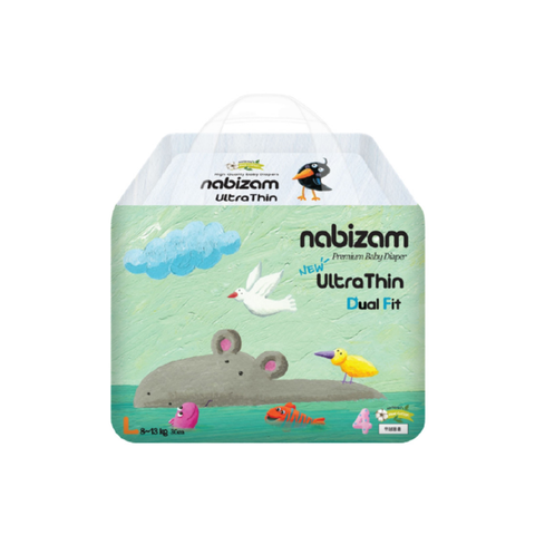  Tã Quần Nabizam Ultrathin size L - 30 miếng (L30 8~13kg) 