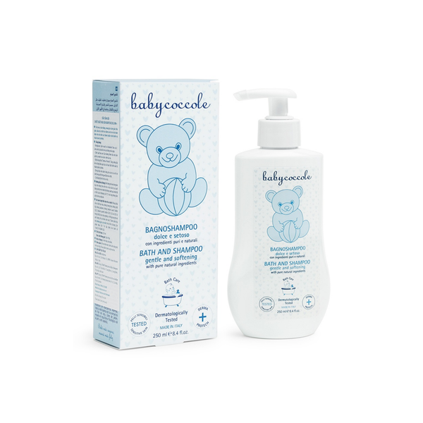  Sữa tắm gội cho bé Babycoccole hoa sen 0M+ (250ml) 