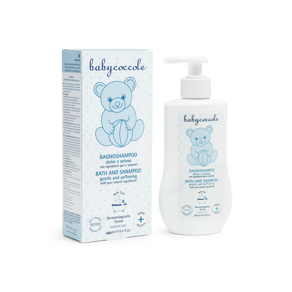  Sữa tắm gội cho bé Babycoccole hoa sen 0M+ (400ml) 