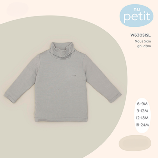  Nous 5cm ghi đậm18M 