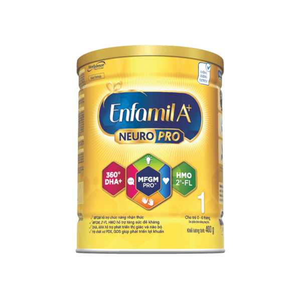  Sữa bột Enfamil A+ 1 (400g) 