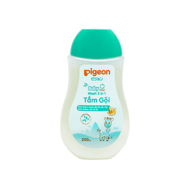  Tắm gội Pigeon 2 in 1 hương Jojoba (200ml) 