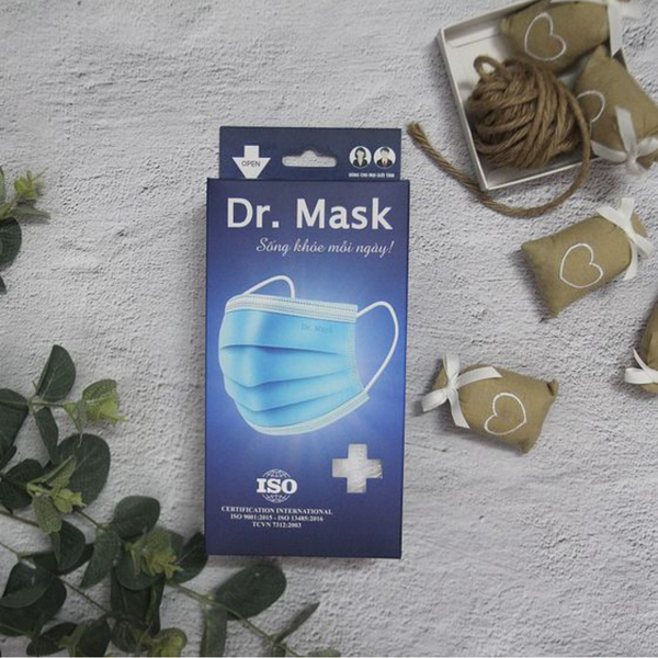  Dr.Mask - Hộp 30 khẩu trang y tế 3 lớp 
