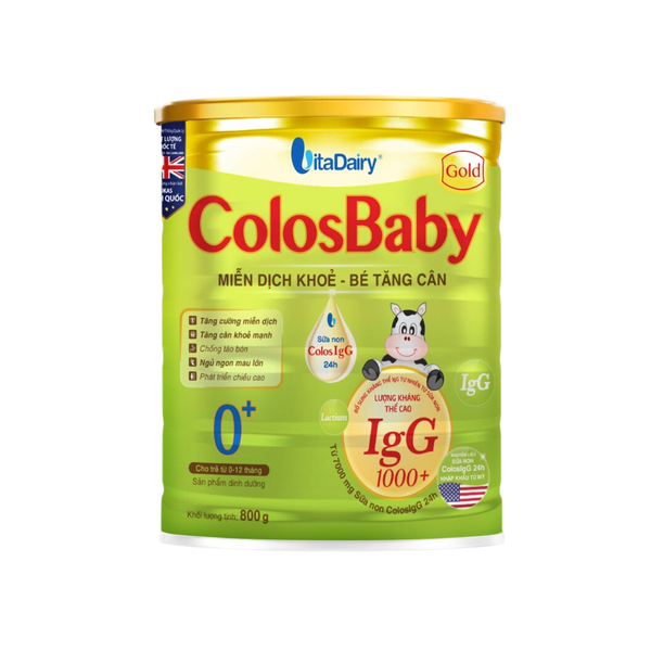 Sữa bột ColosBaby IQ Gold 0+ (800g) 