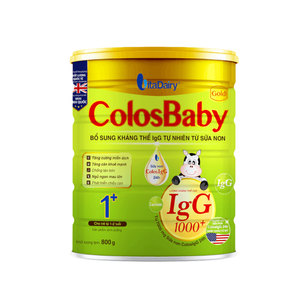  Sữa bột ColosBaby IQ Gold 1+ (800g) 