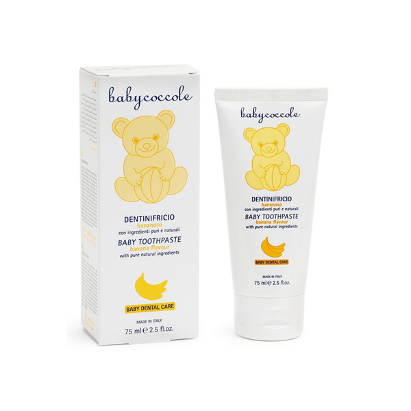  Kem đánh răng Babycoccole hương chuối 12M+ (75 ml) 